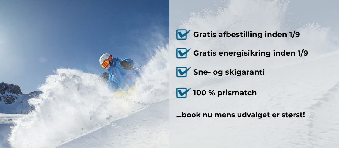 Book tidlig fordele 2026 / 2027