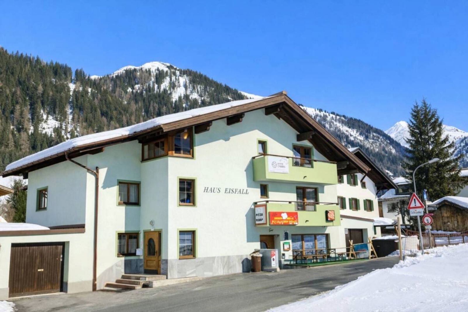 Chalet Eisfall udefra