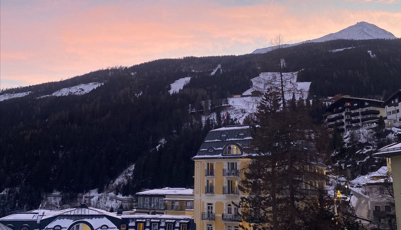 View of Bad Gastein Austria